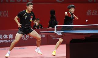 乒乓球男女混双决赛